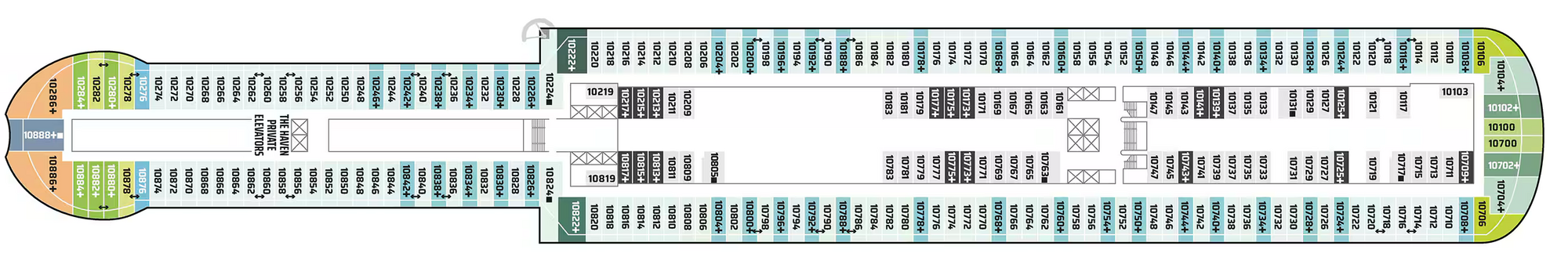 Deck 10 plan